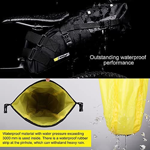 Rhinowalk Bike Saddle Bag 10/13L Waterproof Bicycle Under Seat Bag Cycling Storage Bag for Mountain Road Bike — view 2