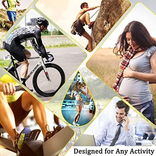 XIMISUN 7 Pairs Compression Socks for Women & Men Plantar Fasciitis Relief Foot Pain, Arch Support- Upgraded Sport Compression socks Best for Athletic Running Medical Pregnant (S-M, 7 colors) — view 2