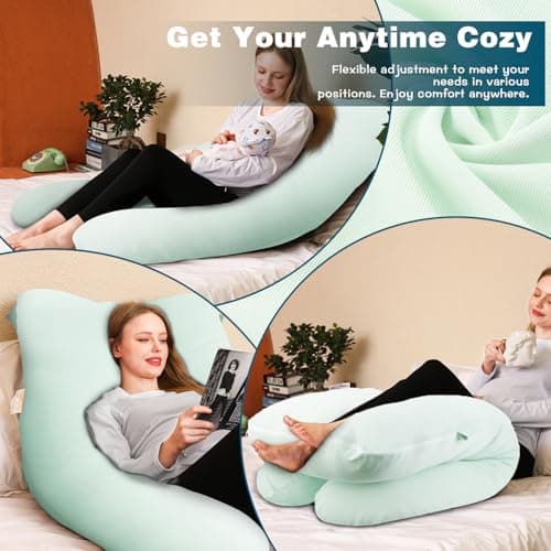 Chilling Home Pregnancy Pillow Cooling, Maternity Pillow for Pregnant Women — view 3