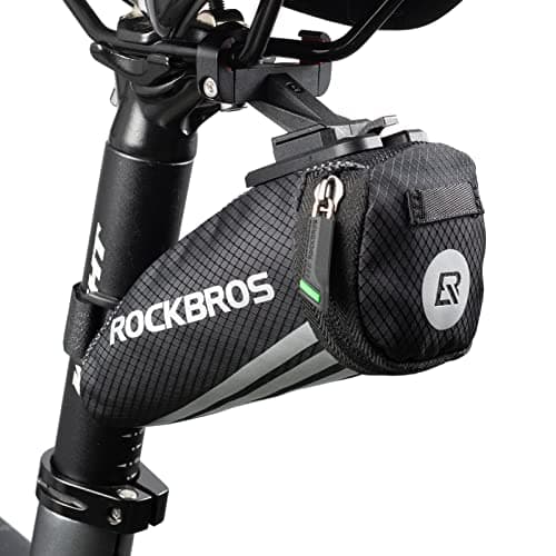 ROCKBROS Bike Saddle Bag with Quick Release, Universal Fit, 0.5L