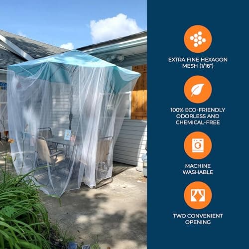 MEKKAPRO Ultra Large Mosquito Net with Carry Bag, 2 Openings — view 5