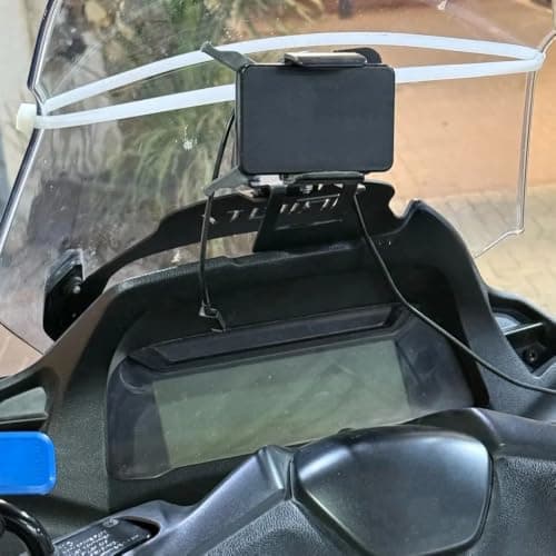 For Yamaha Tricity 125 155 300 2014-2022 Mobile Phone GPS Mount Wireless — view 2