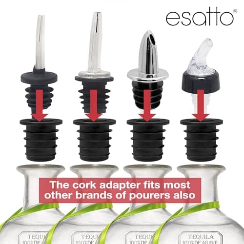 POURER, 12 PIECES AND 4 CORK ADAPTORS — view 3