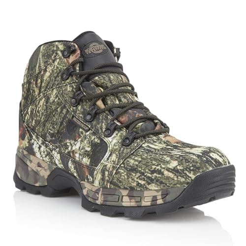Northwest Territory Men's Camo Hiking Boot, Green, 8 UK
