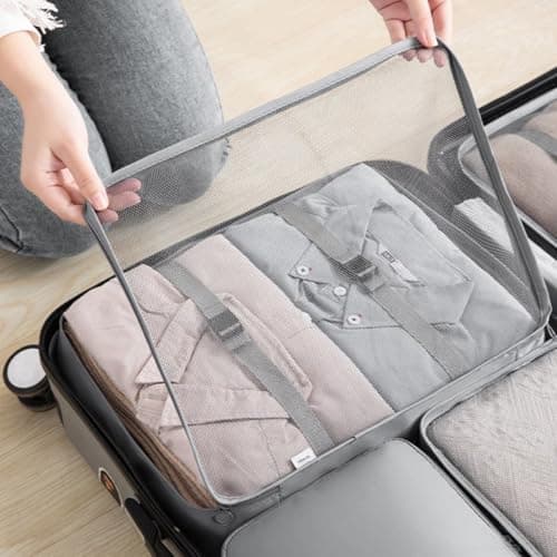 Travel Packing Bags 7 Piece Oxford Cloth Organiser Set — view 5