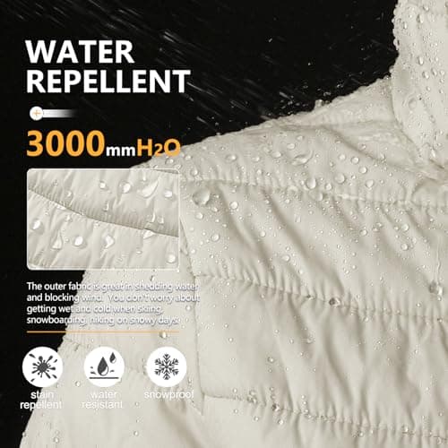Outdoor Ventures Women's Packable Puffer Jacket Lightweight Quilted Jacket — view 3