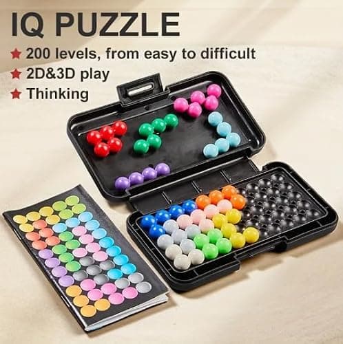 IQ Puzzle Smart Games IQ Puzzler Pro Compatible with Kanoodle for Kids 8-12 — view 5