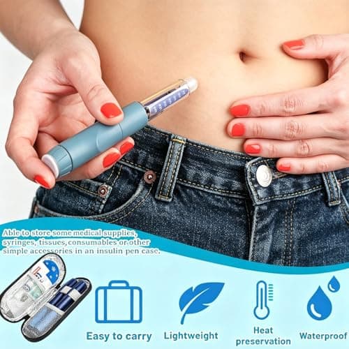 Moxychrony Insulin Cooler Travel Case, with 2 Ice Packs — view 5