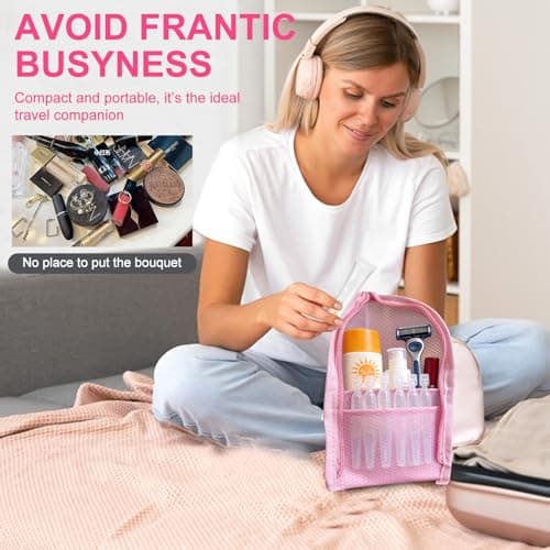 Toothbrush Travel Bag with Stand-Up Design, Lightweight Toiletry Organizer — view 6