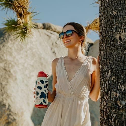 BOTTLE BOTTLE Insulated Water Bottle 950ml Stainless Steel with Straw and Pill Box — view 6