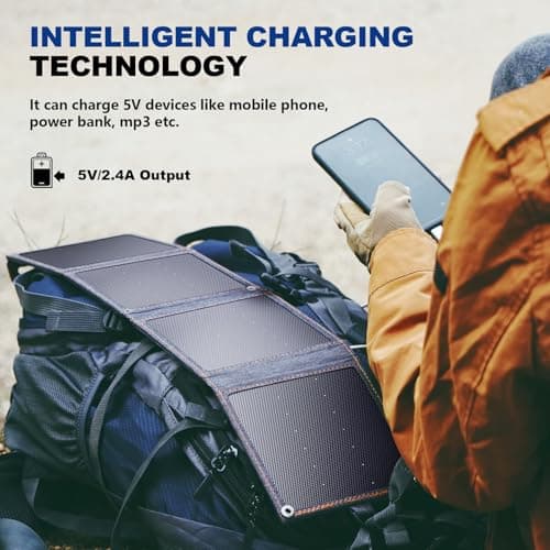 BigBlue 14W Solar Panels with USB(5V/2.4A), IPX4 Waterproof — view 2