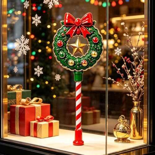 Christmas Payment Card Wand,Tap to Pay Snowman Holder,Holiday Shopping — view 3