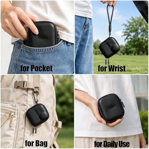 Silicone Case Screen Protector Mini Bag Shell compatible for DJI Osmo NANO — view 5