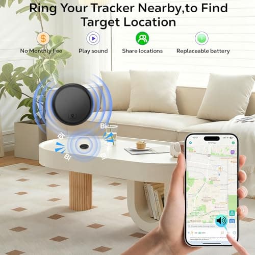 GPS Tracker for Vehicles GPS Tracker Car No Monthly Fee(Compatible with iOS & Android) Car Tracker Devices Work with Built-in APP,Car Gps Tracker Real-Time Vehicle Tracker Global Coverage,Black — view 4
