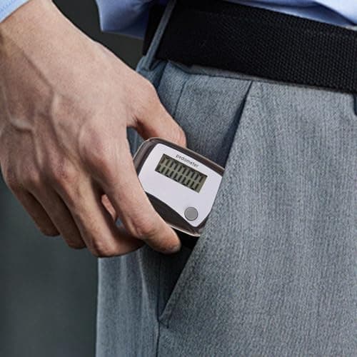 Step Counter for Seniors Portable Digital Fitness Walk Meter — view 3