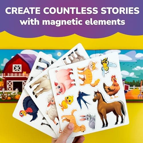 Magnetic Puzzle for 2-3 Years Old - Toddler Travel Toys for Kids 3-5 — view 5