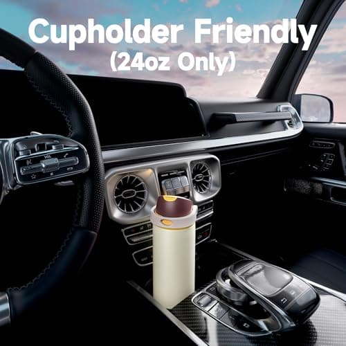 Meoky 710ml Insulated Stainless Steel Water Bottle for Travel Sports Gym — view 6