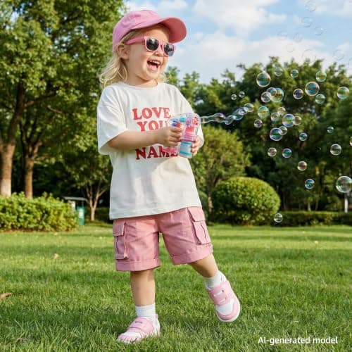 STQ KIDS Girls Trainers Toddler Wide Toe Box Barefoot Shoes Zero Drop Kids First Walking Shoe Lightweight Soft School Running Tennis Sneaker Daycare Sports Pink White 8 UK Toddler — view 2