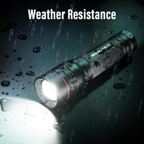 LED Torch Rechargeable 2 Pack, 2000LM Super Bright Adjustable Focus Torches — view 6