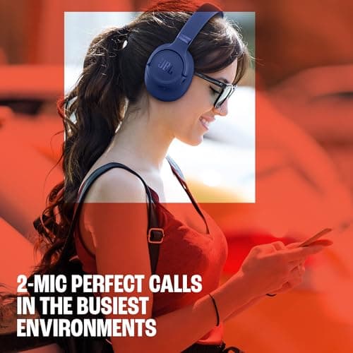 JBL Tune 780 NC Wireless Over-Ear Bluetooth Headphones, Lavender — view 5