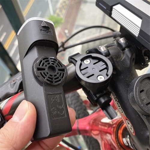 Luoyuanjia Bike Computer Mount Out Front Bike Mount Adjustable Bicycle Mount with Strap，Compatible with Garmin Edge, iGPSPORT, XOSS, CooSpo Magene GPS for Road Bikes/Folding Bikes, MTB — view 6