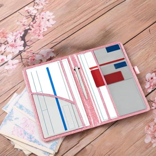 Car Registration Holder PU Glove Box Document Automotive Organizer — view 3
