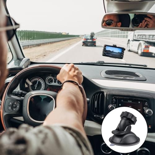 Dash Cam Mount Rotatable Bracket Suction Cup — view 2