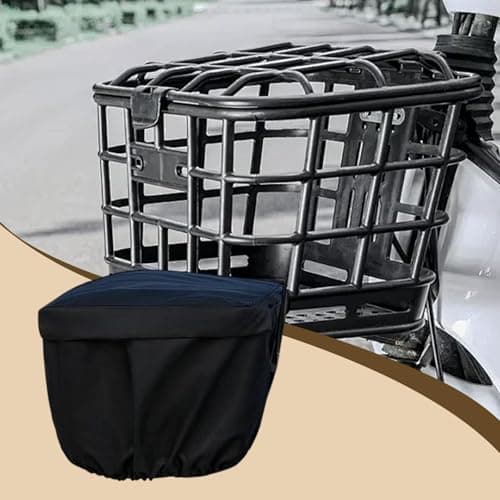 Gralara Basket Cover, Elastic, Dustproof Luggage Rack Cover for Weekend Trips And Camping, black — view 4