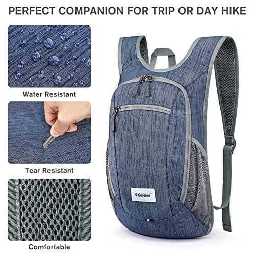 G4Free 10L Small Rucksack Foldable Backpack Lightweight Packable Daypack Travel Outdoor Hiking Shoulder Bag — view 6