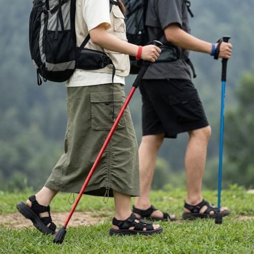 6-Pack 23mm Walking Stick Ferrules,Wide Bore Rubber Tips for Thick Poles — view 3