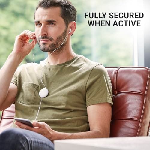 Go Travel Retractable Earphones - Tangle-Free with Magnetic Clip — view 4