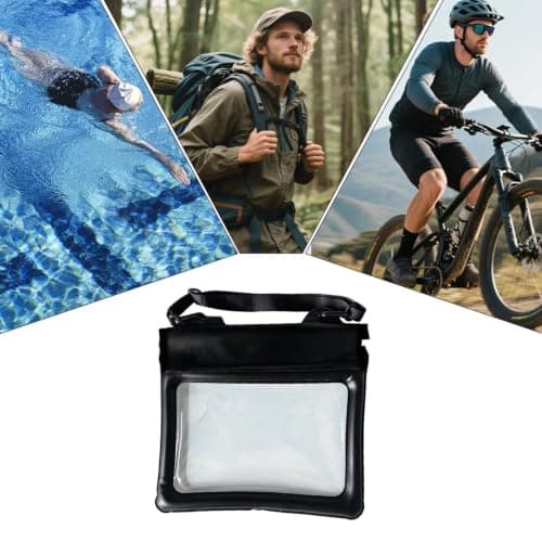 Waterproof Phone Shoulder Bag Underwater Storage for Beach Travel — view 4