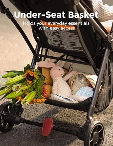 Momcozy ClickGo Lightweight Stroller, Compact Travel Stroller for Airplane — view 6
