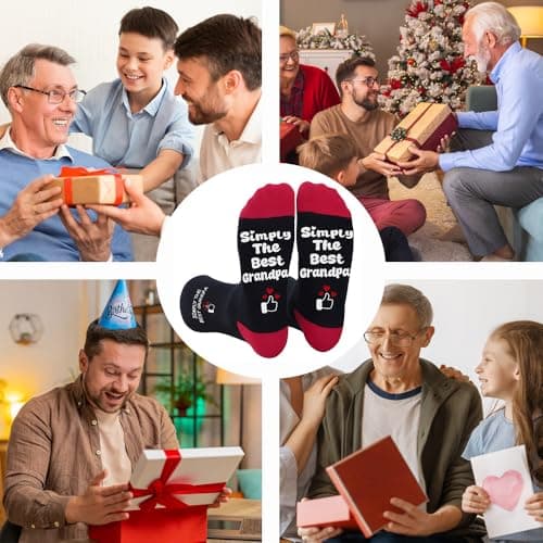 Grandpa’s Funny Socks Birthday Gifts for Grandad Grandfather Christmas — view 5