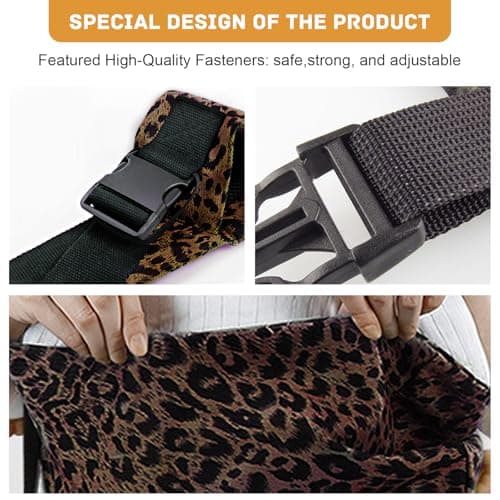 Baby Sling Carrier, Adjustable Leopard Baby Carrier Portable Baby Wrap — view 4