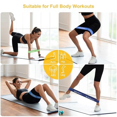Gritin Resistance Bands, Set of 5 Skin-Friendly Resistance Exercise Band — view 6