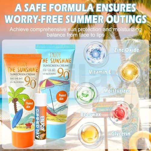 Mini Sun Cream, Sun Cream 20,Travel Size Sunscreen — view 3