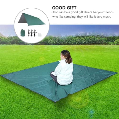 Waterproof Oxford Tent with Canopy Fabric for Camping Backpackers — view 5