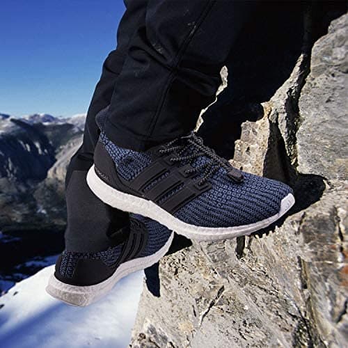 AIXMEET 5 Pairs Elastic Shoe Laces for Kids & Adults No Tie Shoe Laces Lock Shoe laces Suitable for Sneakers Hiking Shoes Board Shoes Casual Shoes Boots(Black+White+Grey+Blue+Yellow) — view 6