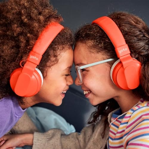 YOTO Wireless Headphones – Kids Accessories, Lightweight Comfortable Adjustable & Foldable Over-Ear Bluetooth Earphones with Travel Bag, Volume-Limiting for Safe Listening — view 4