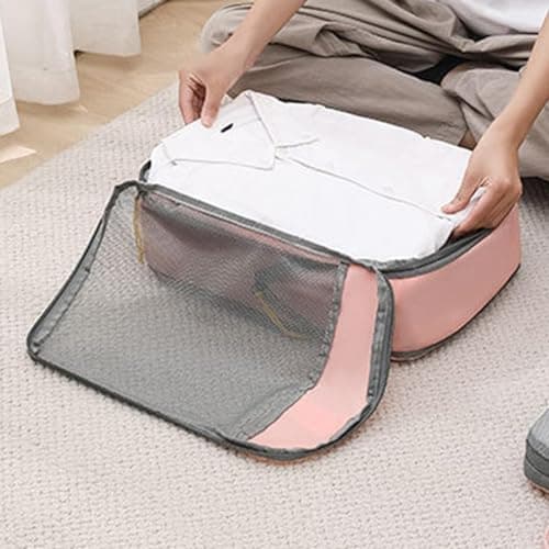 Ultra Space Saver Storage Bag, Heavy Duty Moving Bags, Travel Ready Clothes Organizer - Clothes Storage Bags, Self-Compression Design, for Blankets — view 3