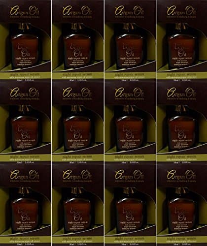 TWELVE PACKS of Argan Oil Night Repair Serum 30ml