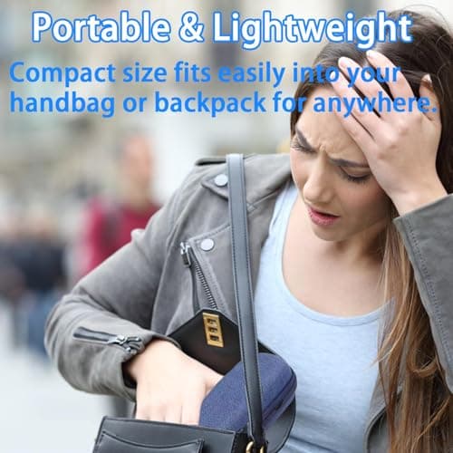 KPSRFG Insulin Cooler Travel Case, Monjaro Travel Case, Insulin Pen Case & Insulated Medicine Cool Bag - Injection Cooler Travels Cases, Portable Trave Cooler for Temperature-Sensitive Items（Blue） — view 6