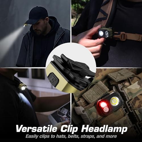 EverBrite Rechargeable LED Head Torch, Green — view 5