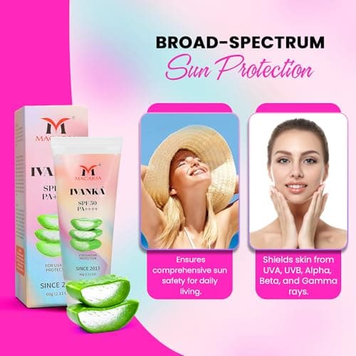 Ivanka SPF 50 beach defense sunscreen travel size Cream for men — view 4