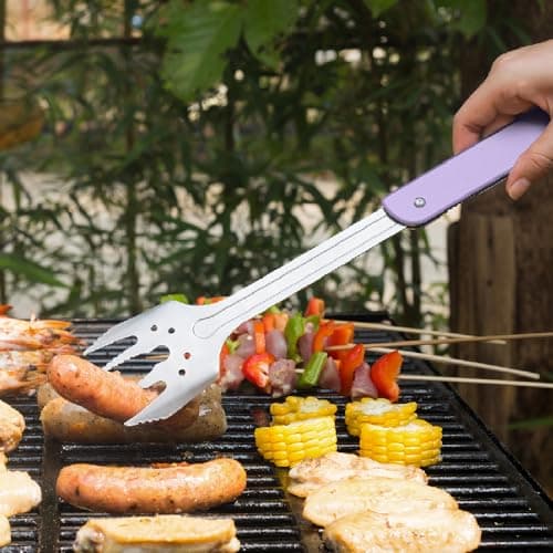 ROXON 6-in-1 Griddle Accessories Kit for Blackstone, Metal Grill Tools Set — view 3