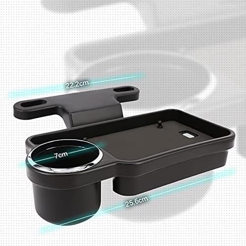 WANGCL Car Back seat Organizer with Foldable Table Tray Universal Portable Foldable Auto Headrest Drink Holder Stand Food Tray — view 5