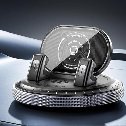 Mimoqk Dashboard Phone Mount Hands-Free Automatic Locking Adjustable — view 6