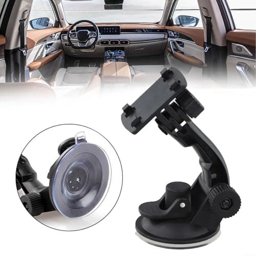 For Carplay Mount, Adjustable Windshield Dashboard Suction Cup Bracket For 4.3" 5" Displays Auto Mount For Car Baby Camera Monitor Phone Holder — view 6