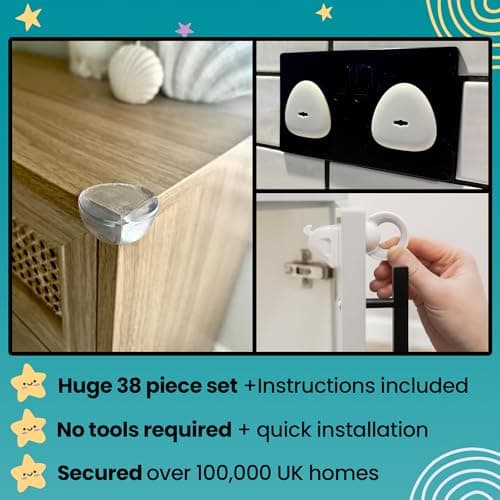 BooBoo Baby 38 Pack Premium Magnet Child Safety Baby Proofing Kit — view 6